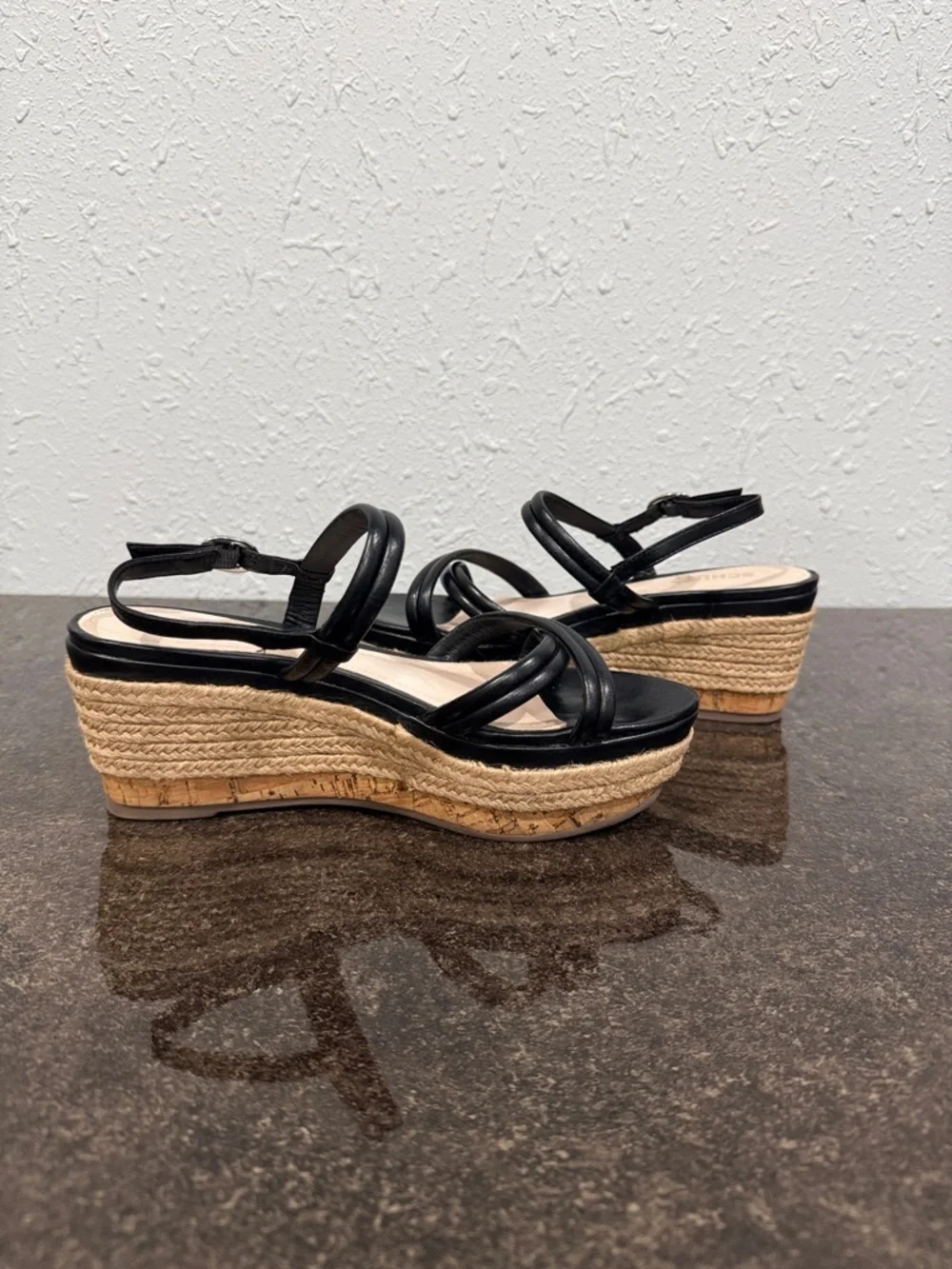 SCHUTZ‎ Isla Platform Wedges Size 7